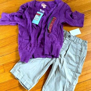 Tags-on girl’s outfit for spring/summer (age 7-8)